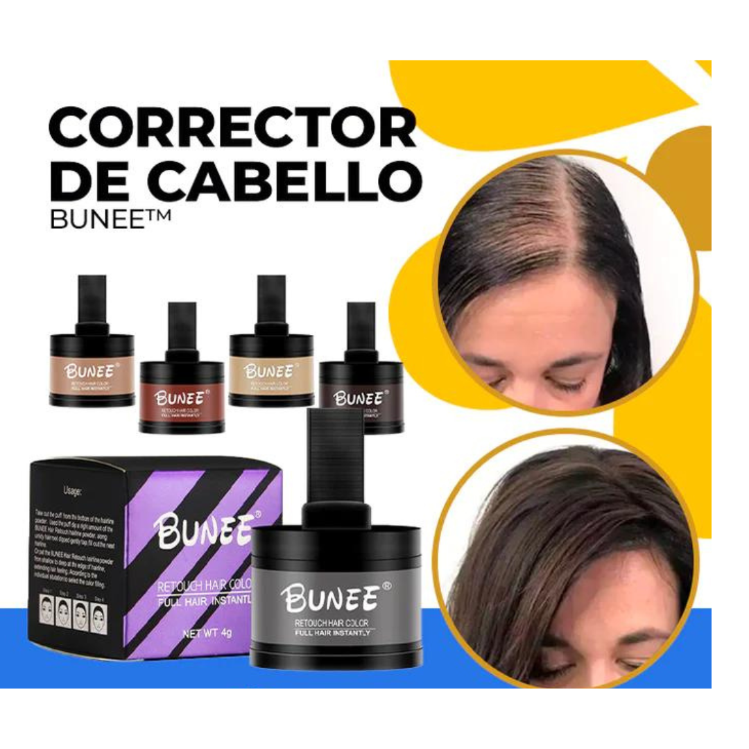 Bunee - Sombra Mágica de Cabello (Cubre Todas las Canas)